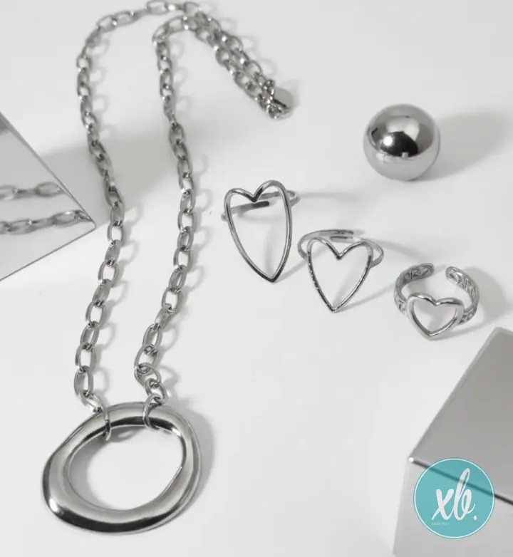Colar Elos com Argola